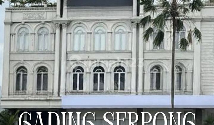 For Rent Corner Shop (Ruko) in Gading Serpong, Highly Premium Location!! Area 475M2 Only 850 Million/Year!! Suitable for Restaurant, Cafe, Barber Shop, Clinic, Supermarket, Etc!!