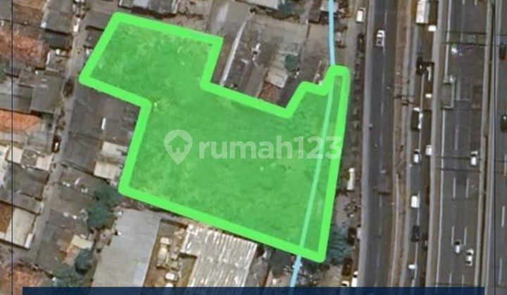 For Rent: Strategic Plot in Puri Kembangan, 2500m2, Only 950 Million/Year!! Suitable for Industry and Warehousing!! 40 Feet Container Access!! West Jakarta.