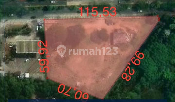 Commercial Land for Rent in a Highly Strategic Location in Sunter, Area 6675m2, Only 570k/m2!! Suitable for Sports Venues, Restaurants, Cafes, Clinics, Car Wash, Etc!! Can Rent Per M2 According to Needs!! North Jakarta