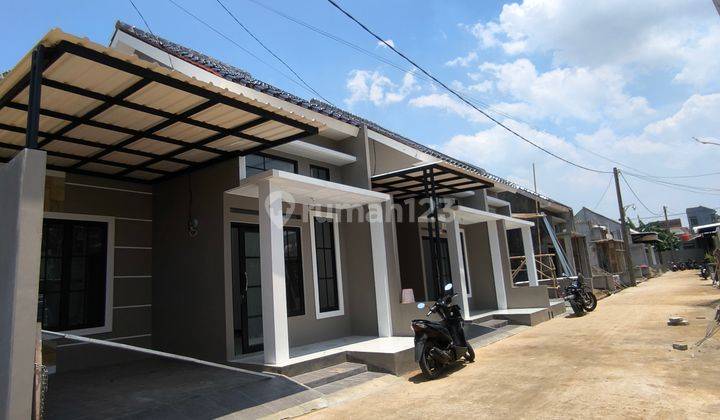 rumah ready siap huni model mezzanine di cipayung depok 1