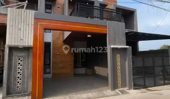 rumah 2 lantai semi furnished termurah di depok 2