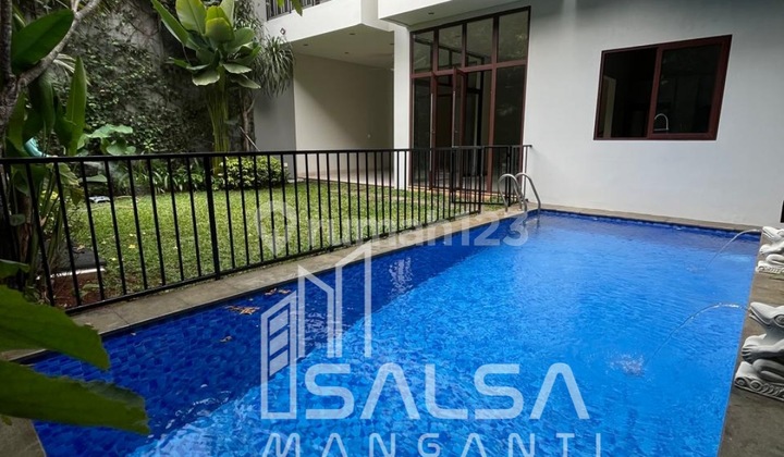 Disewakan Cepat Rumah Cantik Asri Dalam Compound House Siap Huni Bisa Furnish Atau Semi Furnish Harga Rp.700 Jutaan Area Kemang Jakarta Selatan 1