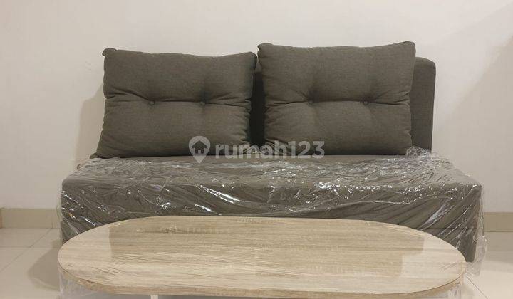 ruang tamu dijual apartemen the mansion jasmine