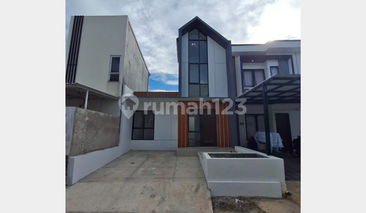 Rumah Baru Desain Skandinavian Cluster Reni Icon Reni Jaya Pamulang, Tangerang Selatan