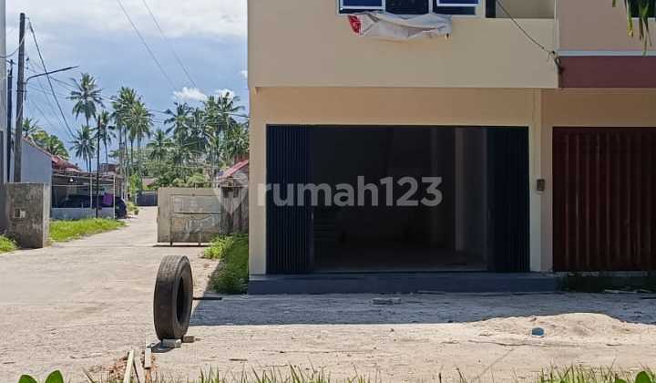 2-Storey Shop House for Rent on Jln Mulawarman Manggar Balikpapan