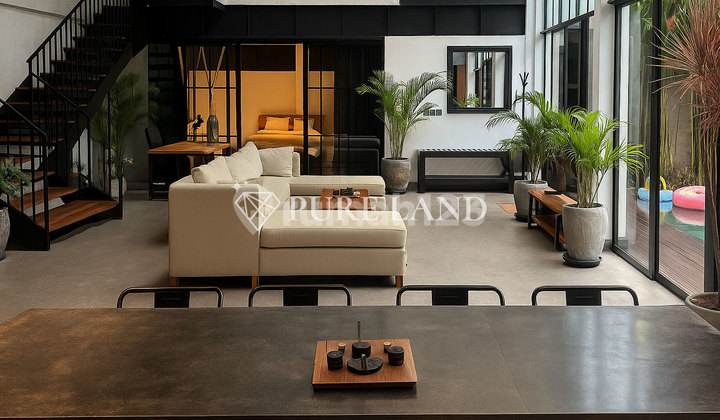 3BR Classy Loft Villa in Central Canggu 1