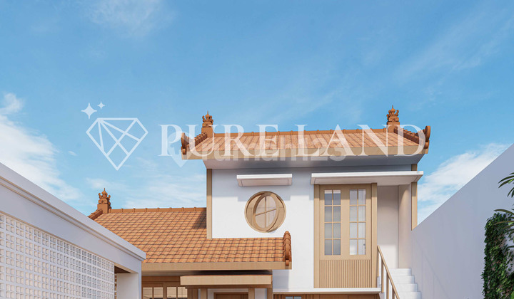 2Br Charming Two-Storey Home In Sanur