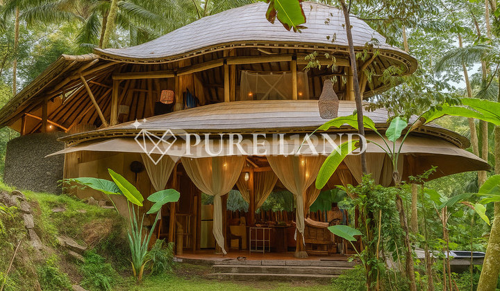 1BR Spacious Riverfront Bamboo Villa in Ubud 1BR Spacious Riverfront Bamboo Villa in Ubud