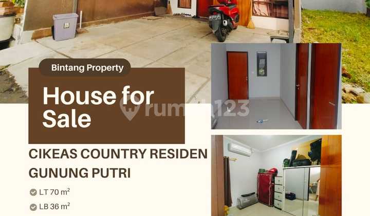 Rumah Di Jual Di Perumahan Cikeas Country Residence Cikeas