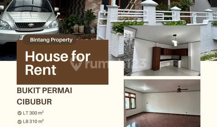 House for Rent in Bukit Permai Housing, Cibubur, East Jakarta