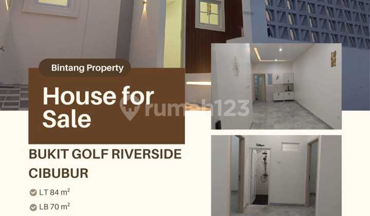 House For Sale Near Cimanggis Toll Access, Bukit Golf Riverside Housing, Cimanggis, Depok