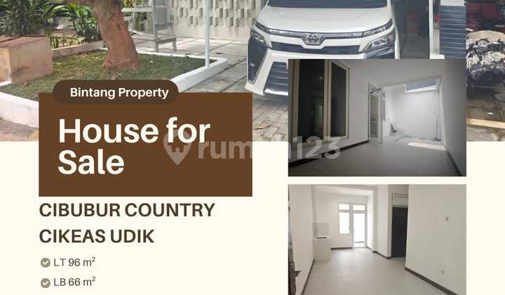 House For Sale In Cibubur Country Cikeas Cibubur Housing Complex