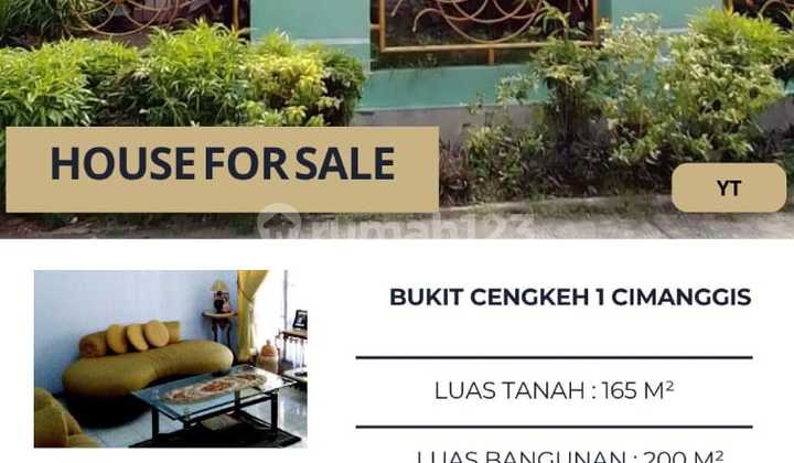 Rumah Di Jual Bukit Cengkeh 1 Cimanggis Depok Jawa Barat