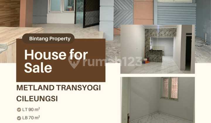 Rumah Di Jual Di Perumahan Metland Transyogi Cileungsi Cibubur