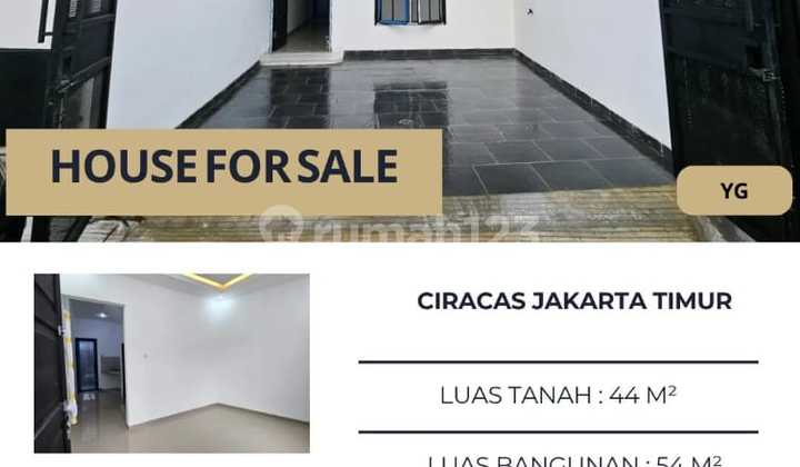 Rumah Di Jual Dekat Lrt. Stasiun Ciracas Jakarta Timur 2