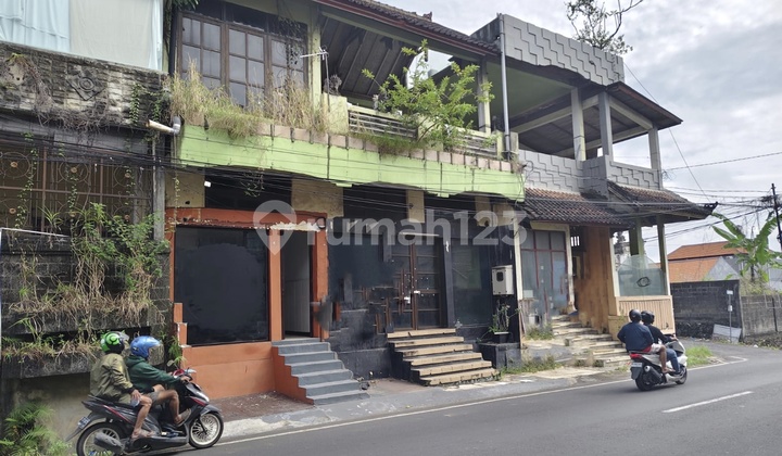 Ruko,kantor,rumah,investasi ,tempat Usaha 2 Lantai Di Pinggir Jalan Utama Taman Griya Jimbaran 2