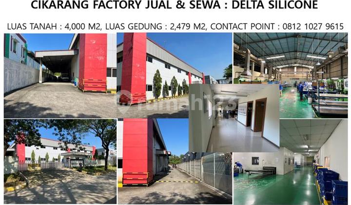 For Sale: Delta Silicon Lippo Cikarang Factory For Sale: Delta Silicon Lippo Cikarang Factory