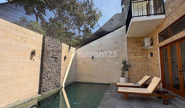 Rumah Bernuansa Villa Furnished SHM Private Pool Bangunjiwo. 1