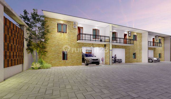 Rumah SHM Murah Private Pool Furnished Siap Huni Bangunjiwo.