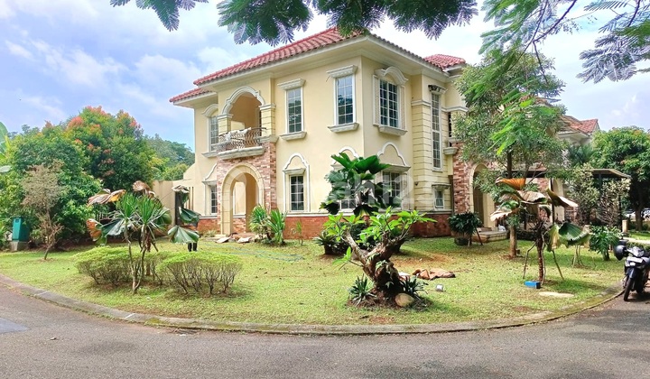 Dijual Rumah Hoek Semi Furnish American Style The Green Monte Carlo BSD City