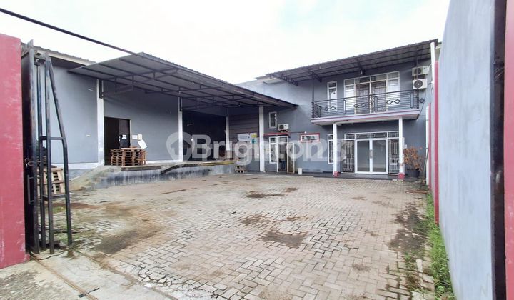 GUDANG + KANTOR 2 LANTAI – SIAP PAKAI