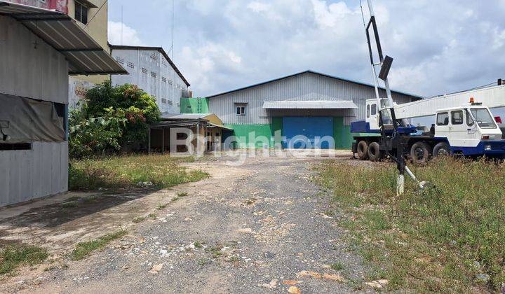 DIJUAL DAN DISEWAKAN CEPAT! GUDANG STRATEGIS DEKAT TOL NATAR & BANDARA 1