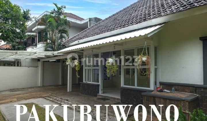 Rumah Klasik Lokasi Super Strategis Jakarta Selatanarea Pakubuwono Kebayoran Baru Jakarta Selatan 1