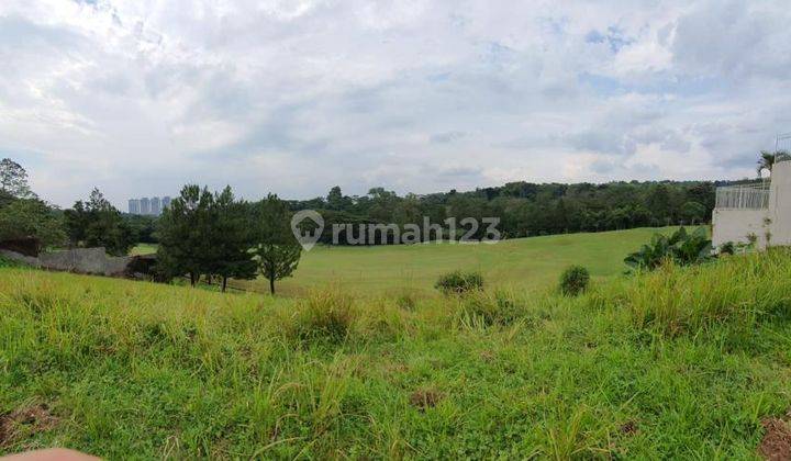 Dijual Kavling Murah Best View Golf Di Cluster Sentul City, Bogor 2