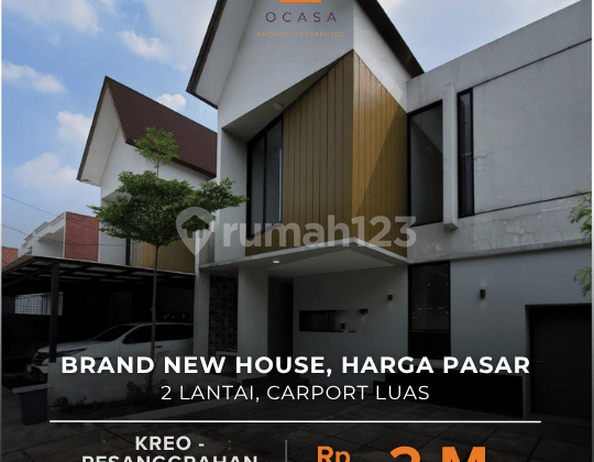 Brand New House 130 m² SHM Siap Huni Lokasi Strategis  1