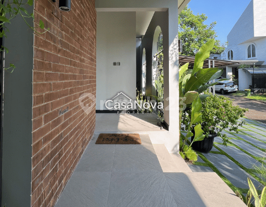 Rumah ala Pinterest Furnished di Cluster Eksklusif BSD City