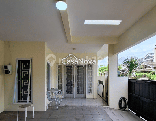 Rumah Dalam Cluster, Semi Furnished Siap Huni di Bintaro Jaya 2