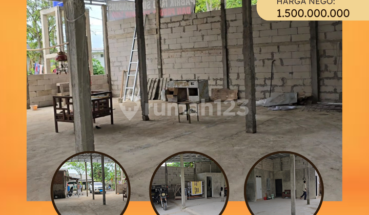 Bangunan Dijual Cocok untuk Usaha Dekat Pabrik dan Perumahan Dikarawang