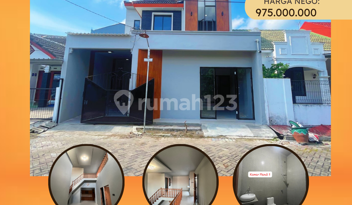 New Scandinavian House 2 Floors in Sidoarjo City