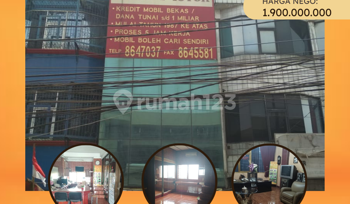 Ruko 5 Lantai Pinggir Jalan Raya Kalimalang Bekasi