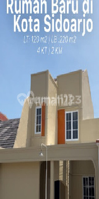 Mewah! Rumah 2 Lantai Siap Huni Area Kota Sidoarjo