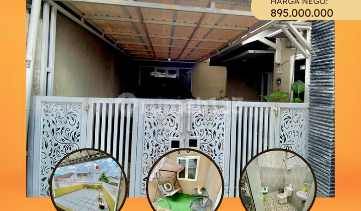 Rumah Hook 2 Lantai di Cluster Sangat Nyaman dan Aman Depok