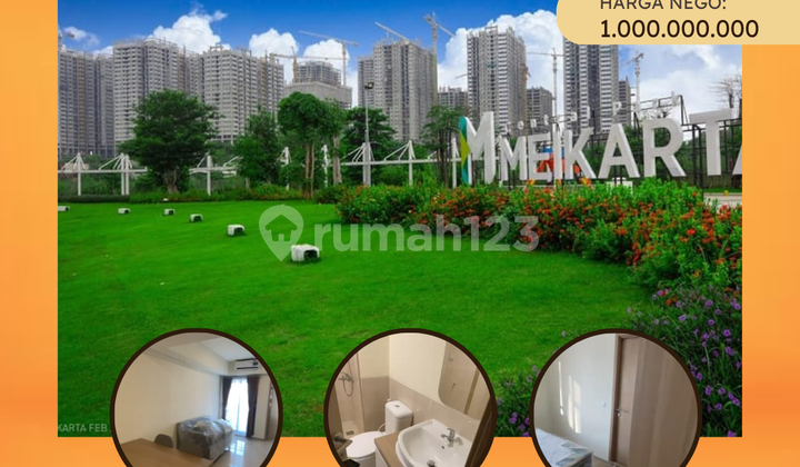 Apartemen Nyaman Lantai Rendah Tinggal Masuk Saja di Meikarta Apartemen Nyaman Lantai Rendah Tinggal Masuk Saja di Meikarta