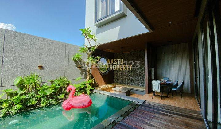VILLA DENGAN PRIVATE POOL VIEW GUNUNG MERAPI DI JOGJA 1