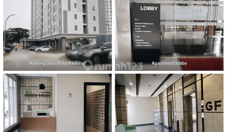 2 BR Apartemen Emerald Bintaro 2