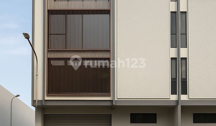 Warehouse [9x37] Cheapest in Container Area, Strategic Location Near Benda Tangerang Airport