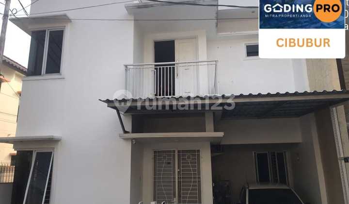 Dijual/ Sewakan Rumah Dalam Cluster Di Cipayung Jaktim