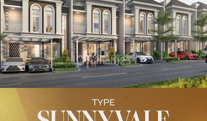 Rumah 2 Lantai Dekat Bns Pemandangan Gunung Kota Shm Bisa Kpr