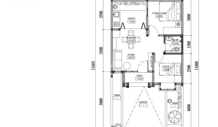 Rumah Villa Modern Asri DP 0% View Gunung  Kota Batu Dekat BNS Jatim Park 2