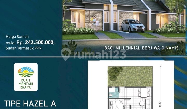 Rumah Murah Bukit Mentari Brayu Mojokerto Jawa Timur