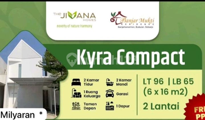 Rumah Baru Siap Huni Di Jivana Homes Gedangan Sidoarjo Jawa Timur 2