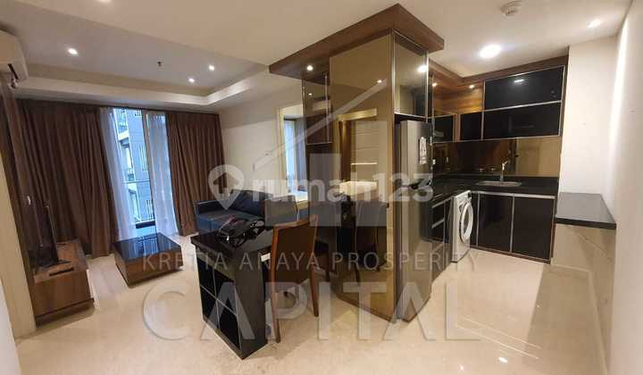 Special Price Landmark Residence Apartement 2 Bedroom 3rd floor Fully Furnished With Garden View