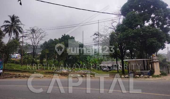 Tanah dijual di pinggir jalan besar cocok untuk pabrik atau perumahan di Ciburuy Cipatat Bandung Barat  1