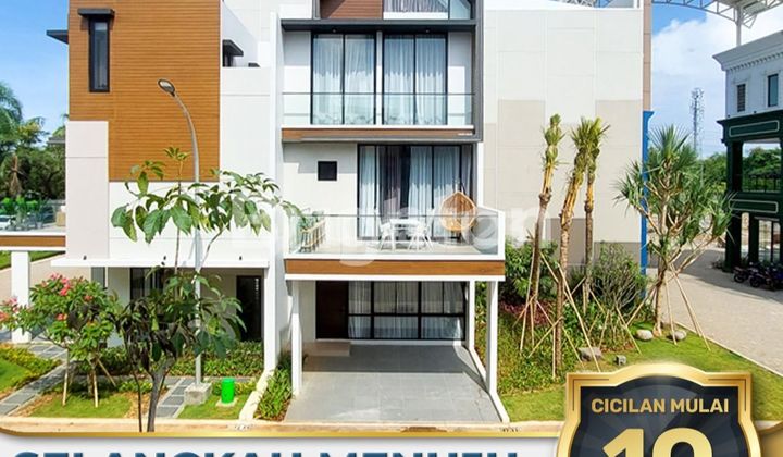 RUMAH CANTIK PIK2 || 3 LANTAI DEKAT KE PANTAI ALOHA DAN GREENBELT