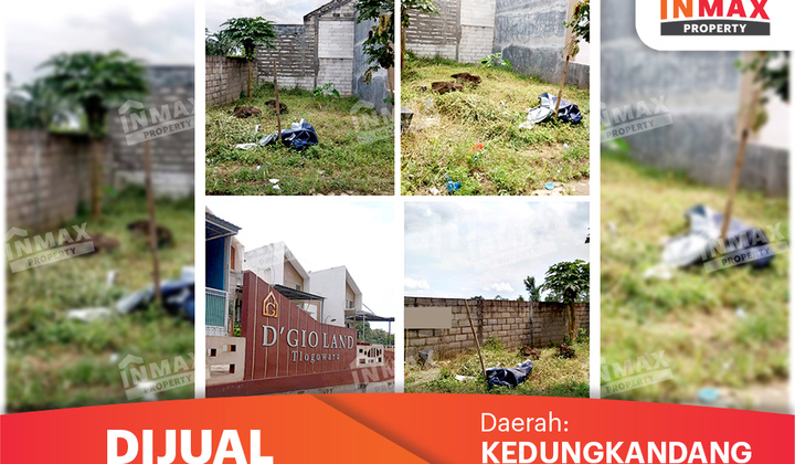 59 m2 SHM Land for Sale Cheap in D Gioland Housing, Tlogowaru, Kedungkandang Subdistrict, Malang 59 m2 SHM Land for Sale Cheap in D Gioland Housing, Tlogowaru, Kedungkandang Subdistrict, Malang