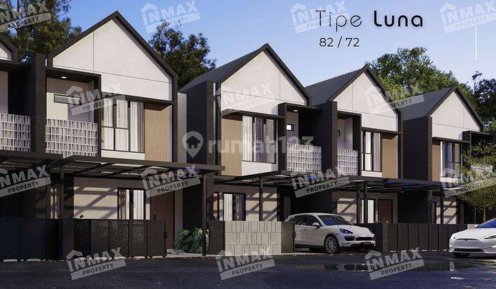 Rumah Cluster Baru Nora Park Tipe Luna di Bedali Indah, Lawang, Malang 1